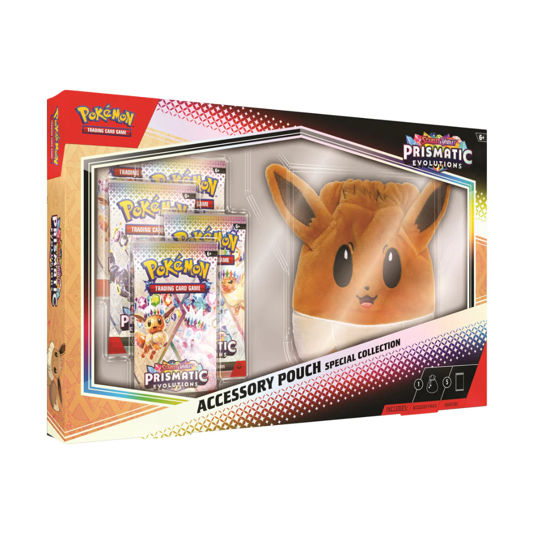 Prismatic Evolutions Accessory Pouch Special Collection Box
