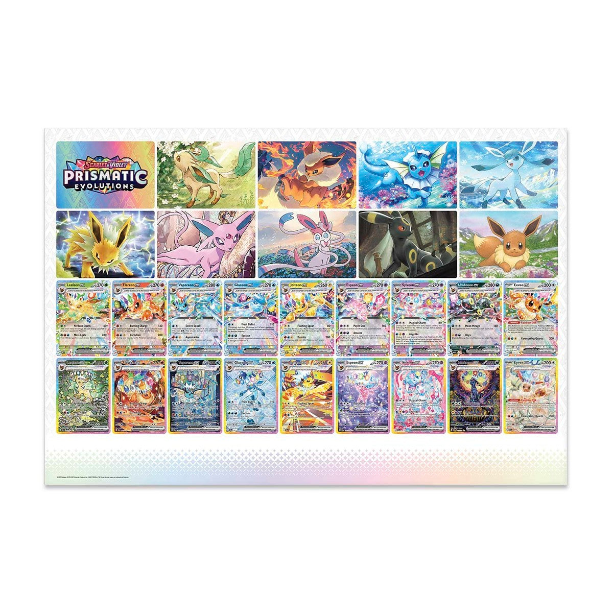 Prismatic Evolutions Poster Collection Pokémon TCG