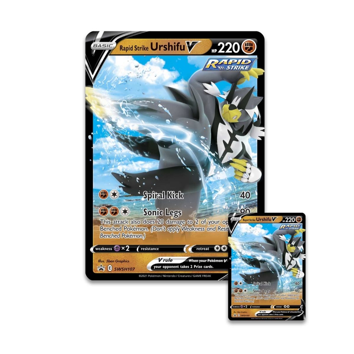 Pokémon Rapid Strike Urshifu V Box