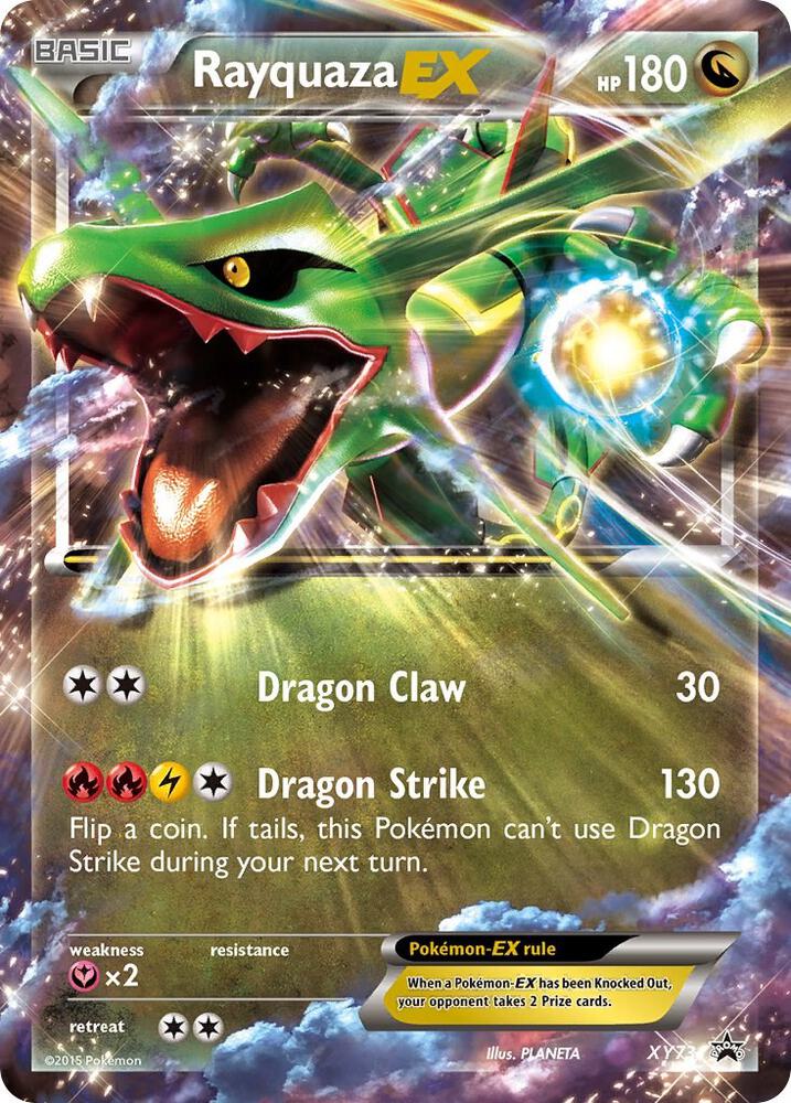 Rayquaza EX XY73 Pokémon XY Promos Raw