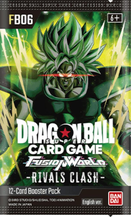Rivals Clash FB06 Booster Pack Dragon Ball Fusion World