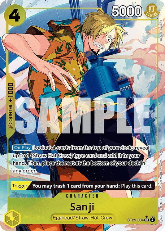 Sanji SR FA ST29-004 Starter Deck Egghead ONE PIECE!