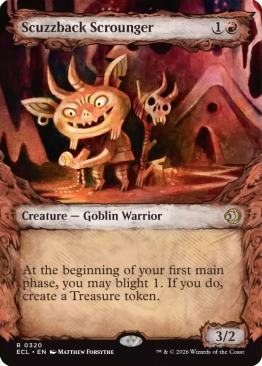 Scuzzback Scrounger 0320 ECL Foil Magic The Gathering Lorwyn Eclipsed
