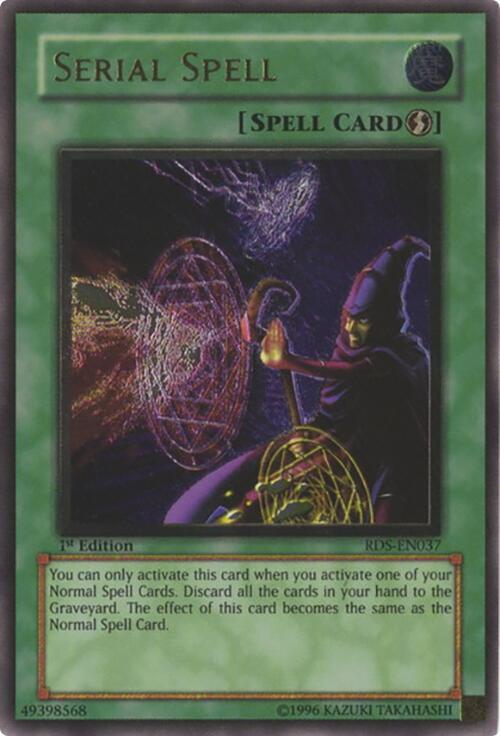 Serial Spell RDS-EN037 Rise of Destiny Yu-Gi-Oh! Raw