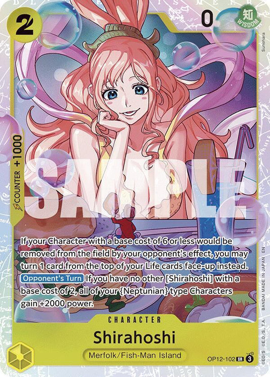 Shirahoshi SR OP12-102 ONE PIECE! Legacy of The Master Raw
