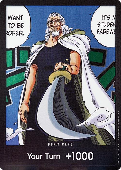 Silvers Raliegh DON!! Alt Art One Piece Legacy of The Master OP12 Raw