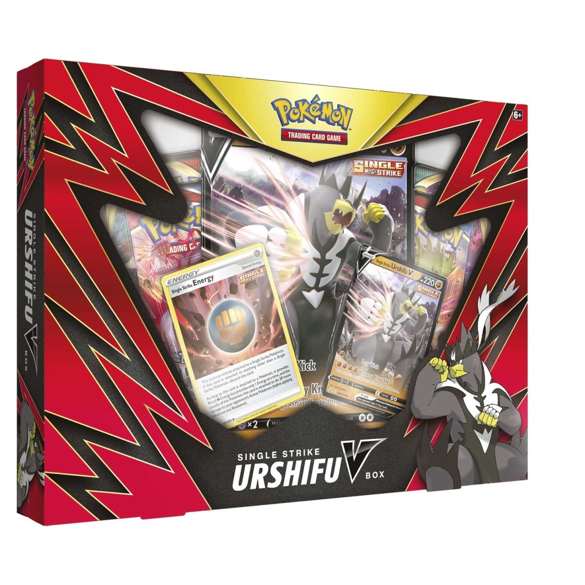 Pokémon Single Strike Urshifu V Box Red