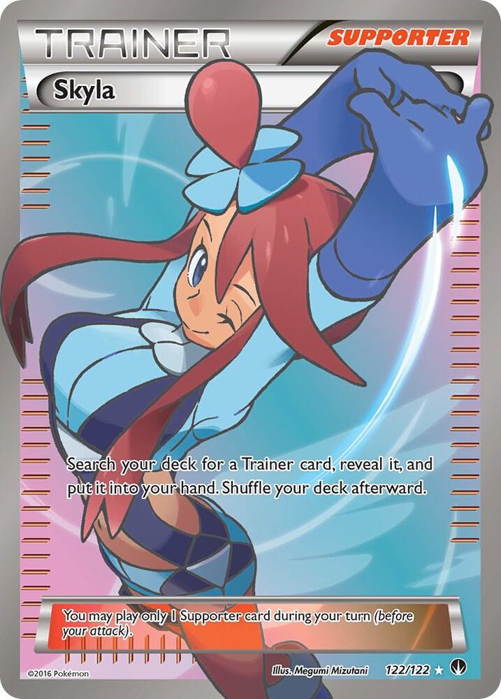 Skyla 122/122 Pokémon XY BREAKpoint Raw