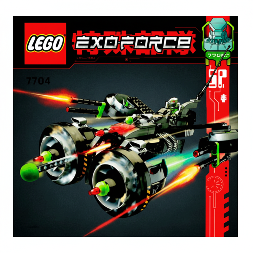 Sonic Phantom Lego Exo Force Set 7704