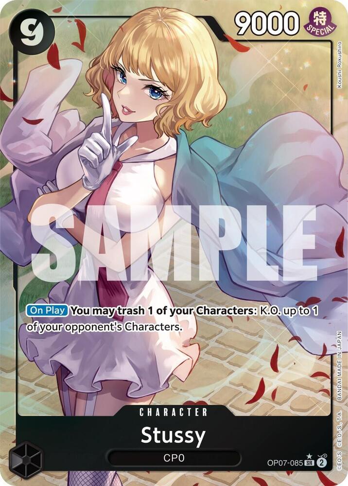 Stussy Parallel OP07-085 ONE PIECE! 500 Years in The Future