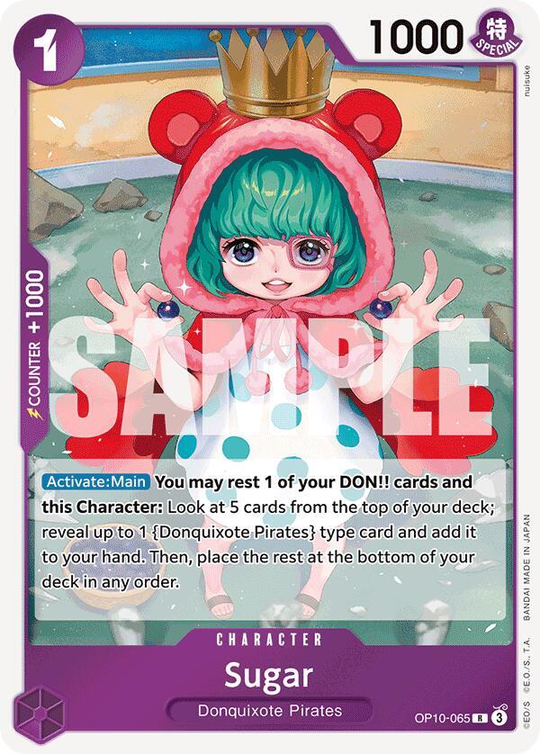 Sugar Foil OP10-065 Royal Blood ONE PIECE! Raw