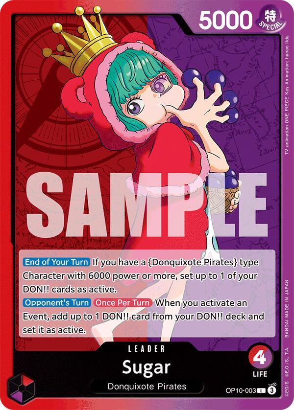 Sugar L OP10-003 ONE PIECE! Royal Blood Raw