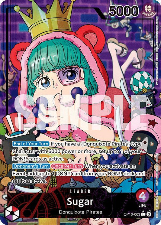 Sugar L OP10-003 Parallel ONE PIECE! Royal Blood Raw