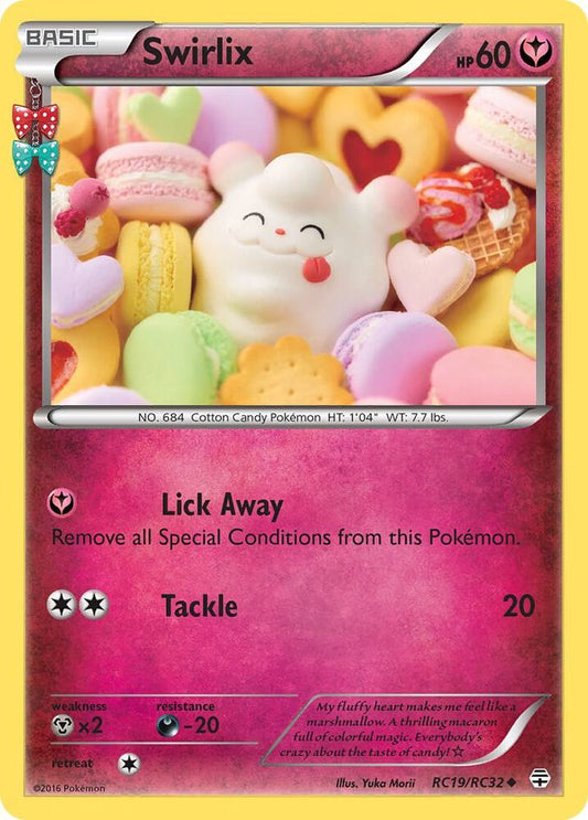 Swirlix RC15/RC32 Pokémon XY Generations: Radiant Collection Raw