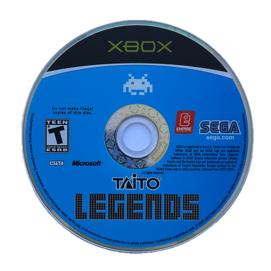 Taito Legends Xbox Loose Disc