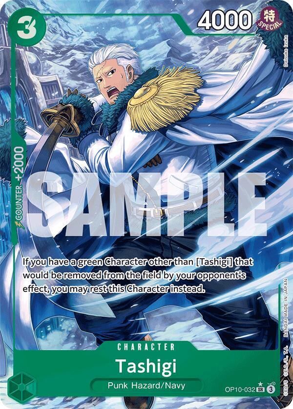 Tashigi SR AA OP10-032 Royal blood ONE PIECE! Raw