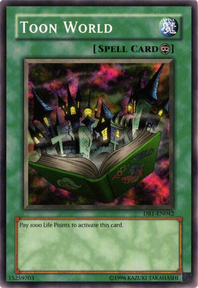 Toon World DB1-EN042 Yu-Gi-Oh! Dark Beginning 1 Raw