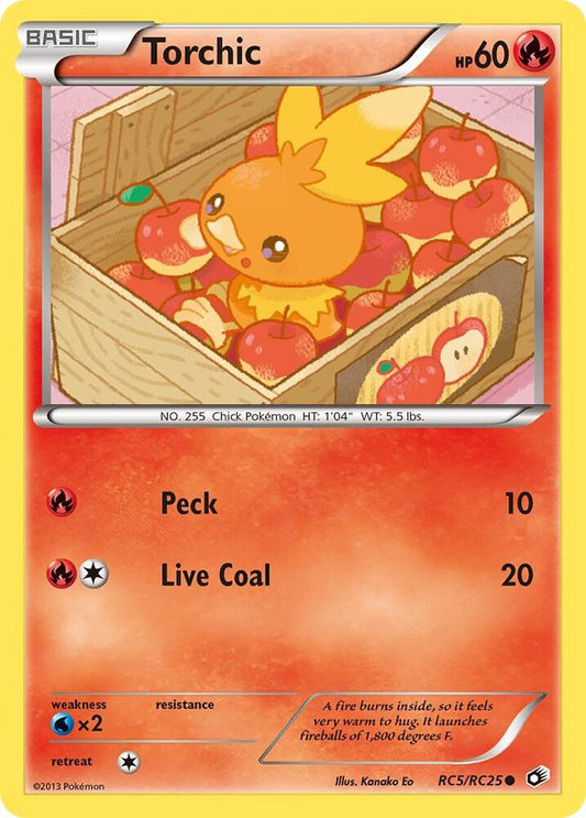 Torchic RC5/RC25 Pokémon Legendary Treasures: Radiant Collection