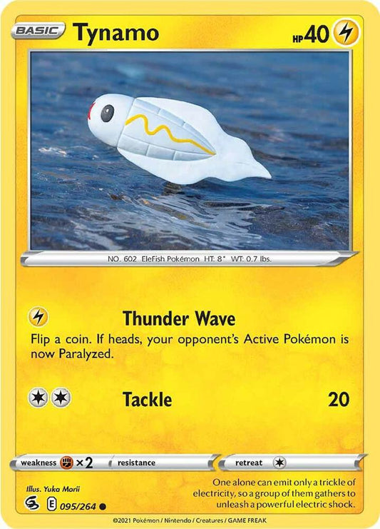 Tynamo 095/264 Sword & Shield Fusion Strike Pokémon Raw