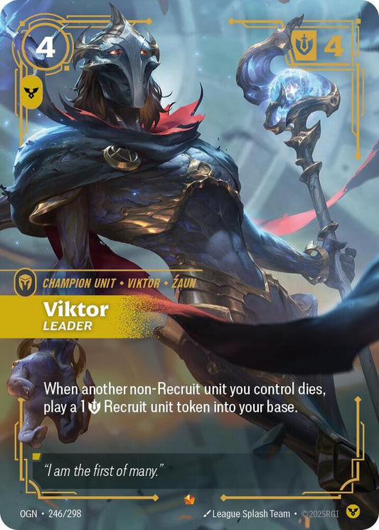 Viktor 246/298 Foil League of Legends Riftbound Origins Raw