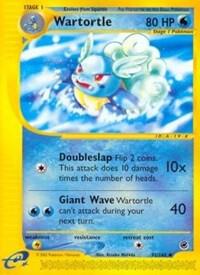 Wartortle 92/165 Pokémon E-Series Expedition Raw