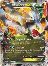 White Kyurem EX BW63 Pokémon Black & White Promos Raw