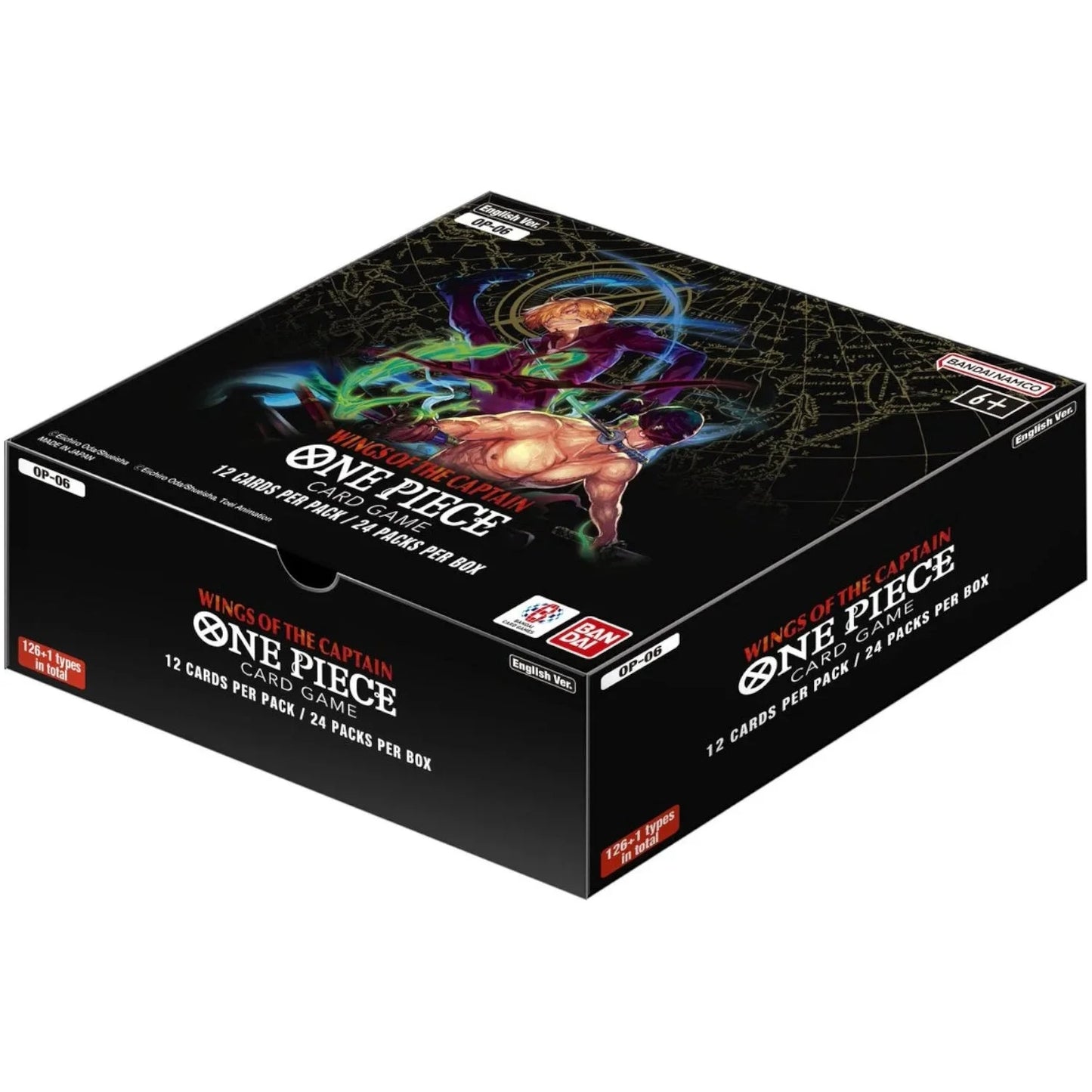 Wings of The Captain OP06 Booster Box Sealed One Piece TCG
