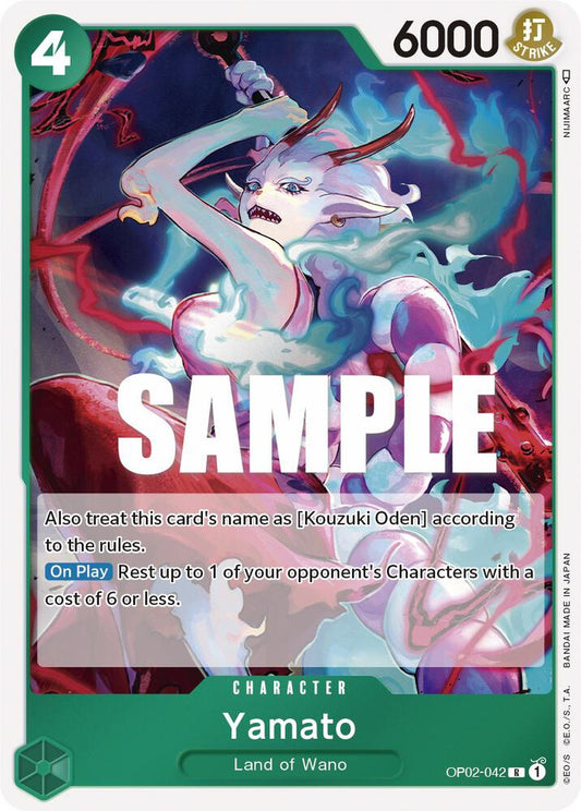 Yamato Foil OP02-042 Paramount War One Piece Raw