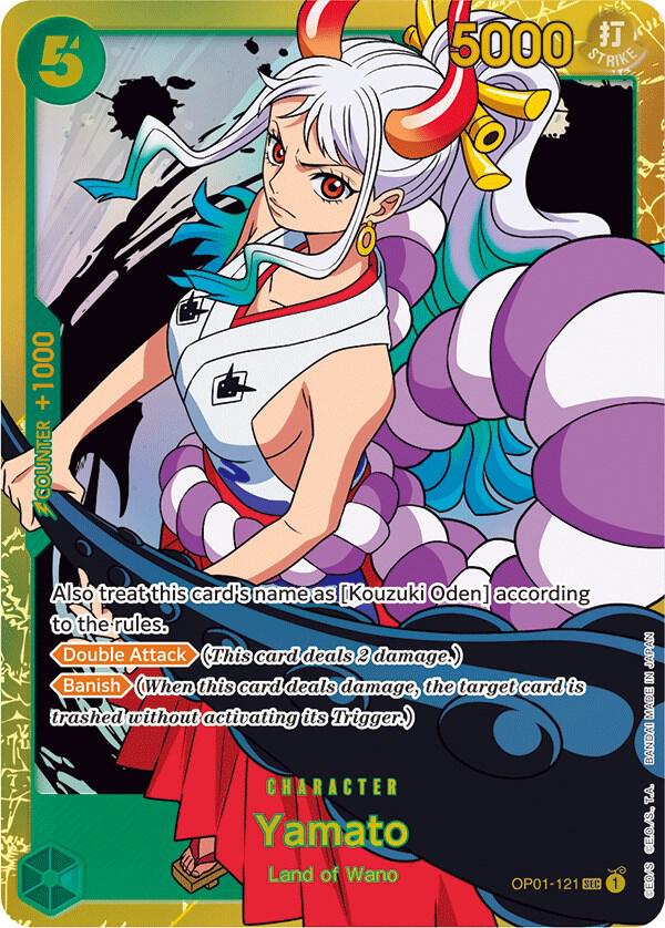 Yamato SEC One Piece Romance Dawn OP01-121 Raw
