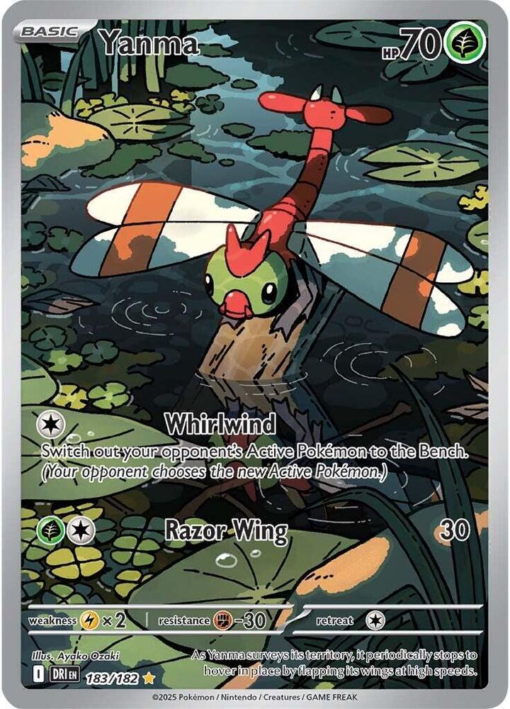 Yanma 183/182 Pokémon Scarlet & Violet Destined Rivals